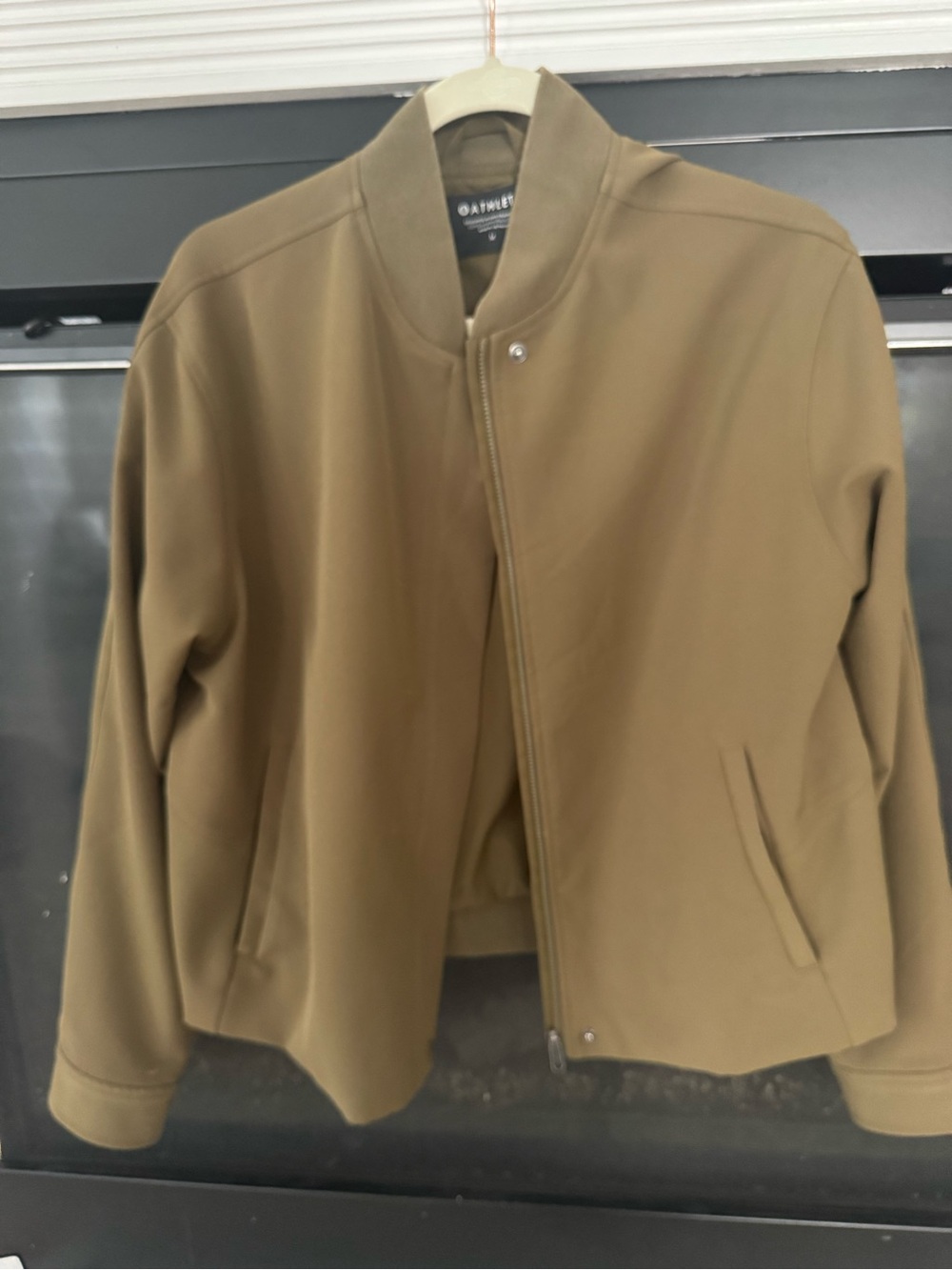 Athleta Olive Green Bomber Jacket